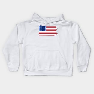 Pennsylvania, USA Kids Hoodie